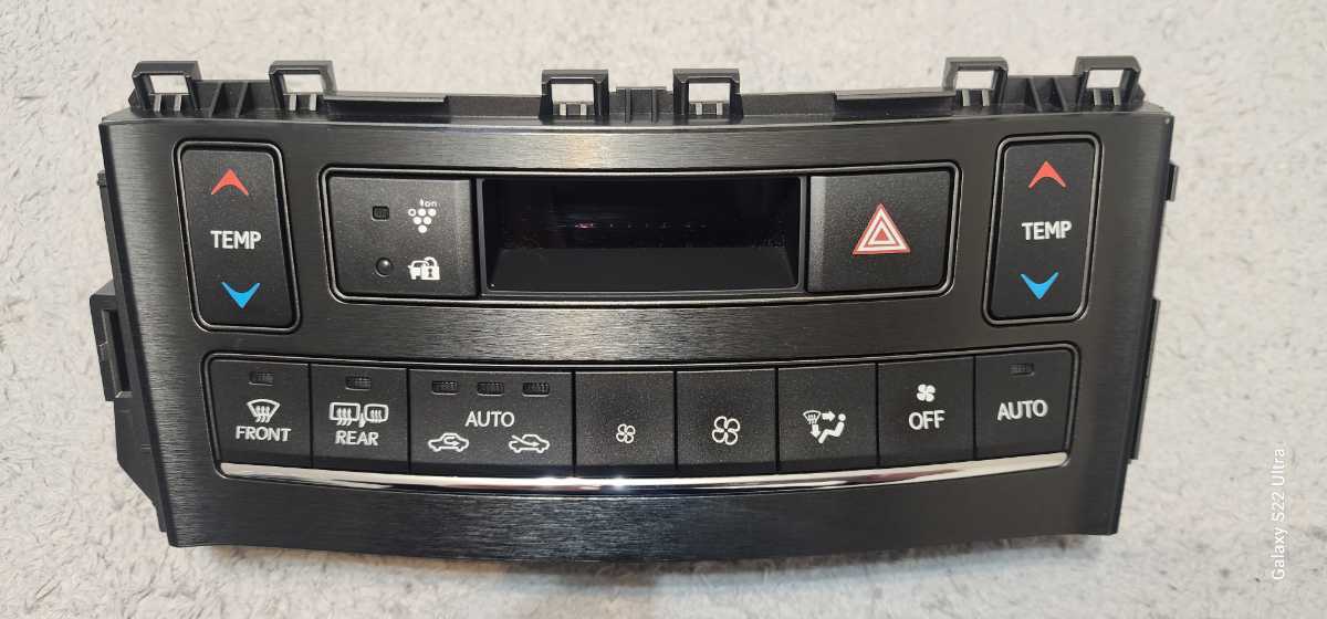 レクサス Lexus HS250h ANf10 後期型 純正 エアコン操作パネル 84010-75100_画像3