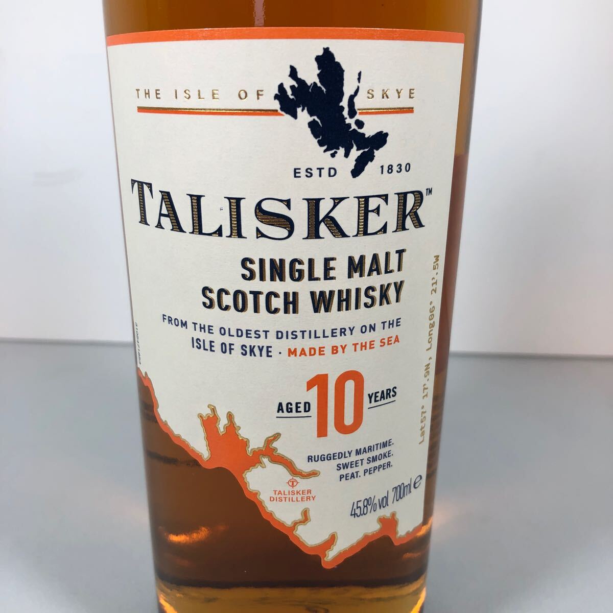 TALISKER SINGLE MALT SCOTCH WHISKY AGED 10 YEARS タリスカー シングルモルト スコッチウイスキー 10年_画像5