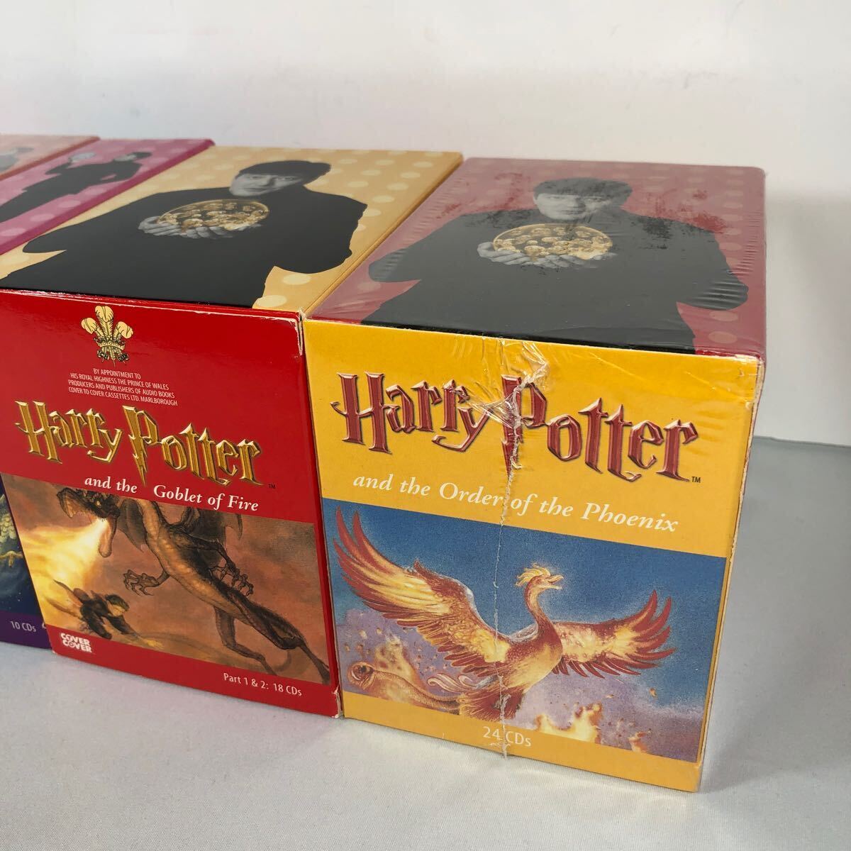 英語 朗読 Harry Potter Stephen Fry ハリーポッター スティーヴン フライ CD セット