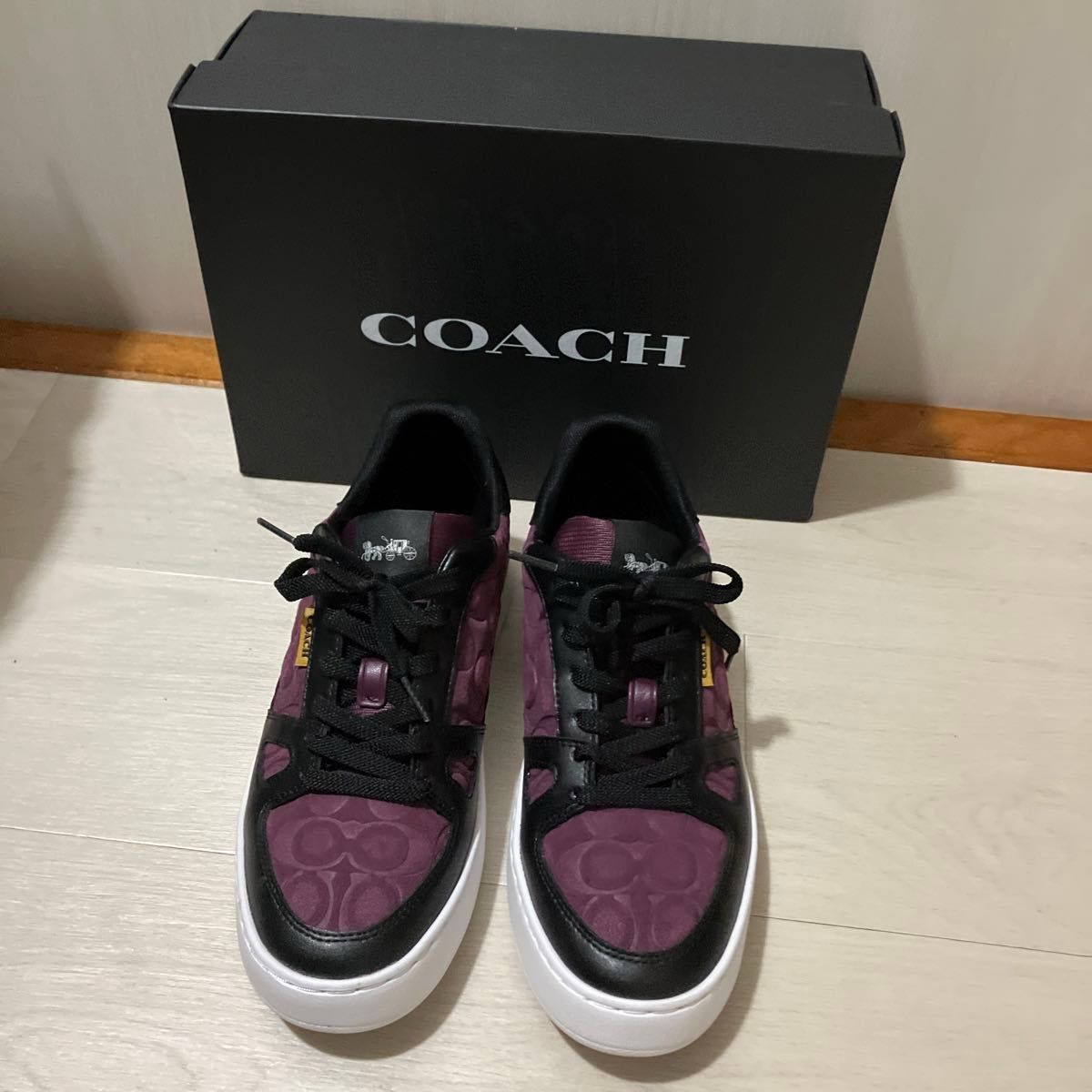 coach コーチ　スニーカー　25.0㎝　US7D UK6.5D EUR40D CN245D 定価47300円　