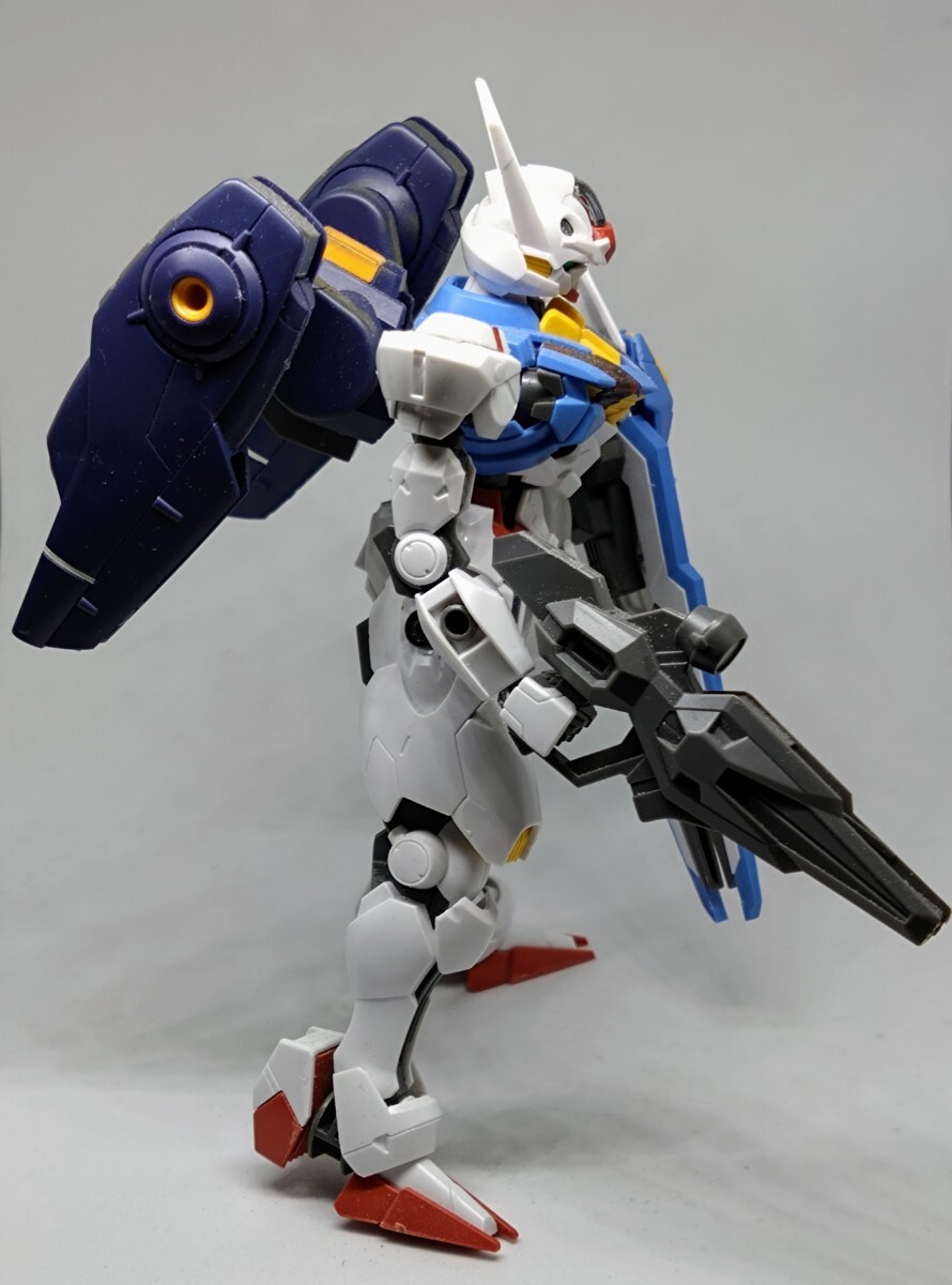 バンダイ ガンプラ　HG 1/144　機動戦士ガンダム水星の魔女　ガンダムエアリアル　ミラソウル社　フライトユニット付き　組み立て品_画像5