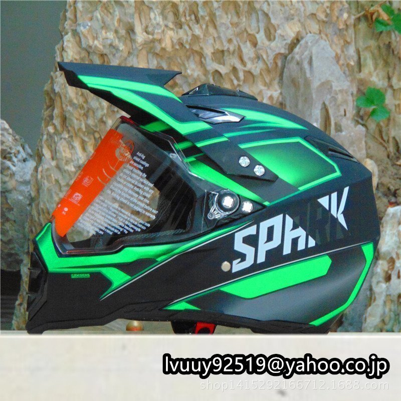 オフロードヘルメット, バイクヘルメット クロスカントリーヘルメット★S M L XL サイズ 選択可の画像1