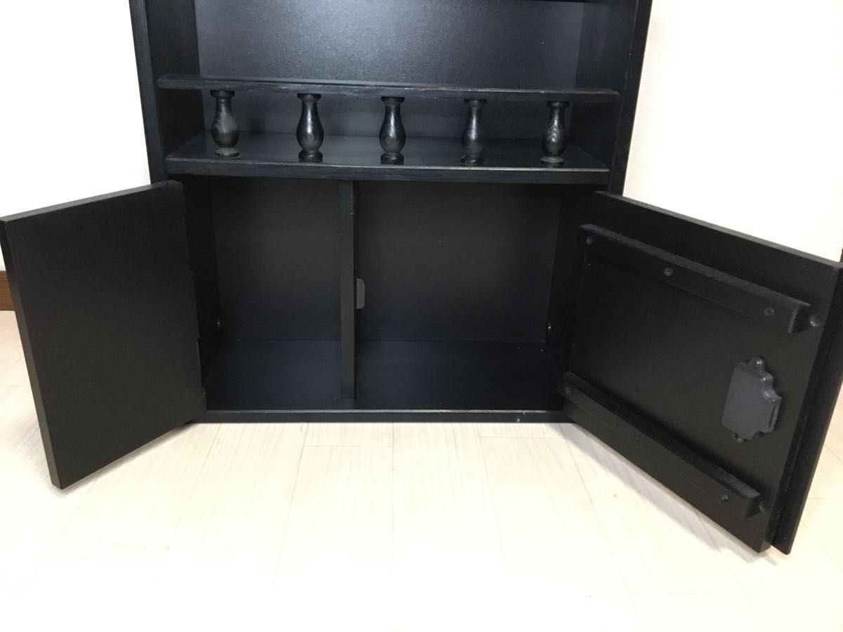 イケア IKEA カラックス オープンシェルフ 2列2段 ボックス2個付き シェルフユニット 木製 木目 ラック 収納 KK14080  中古オフィス家具 配送サイズ220