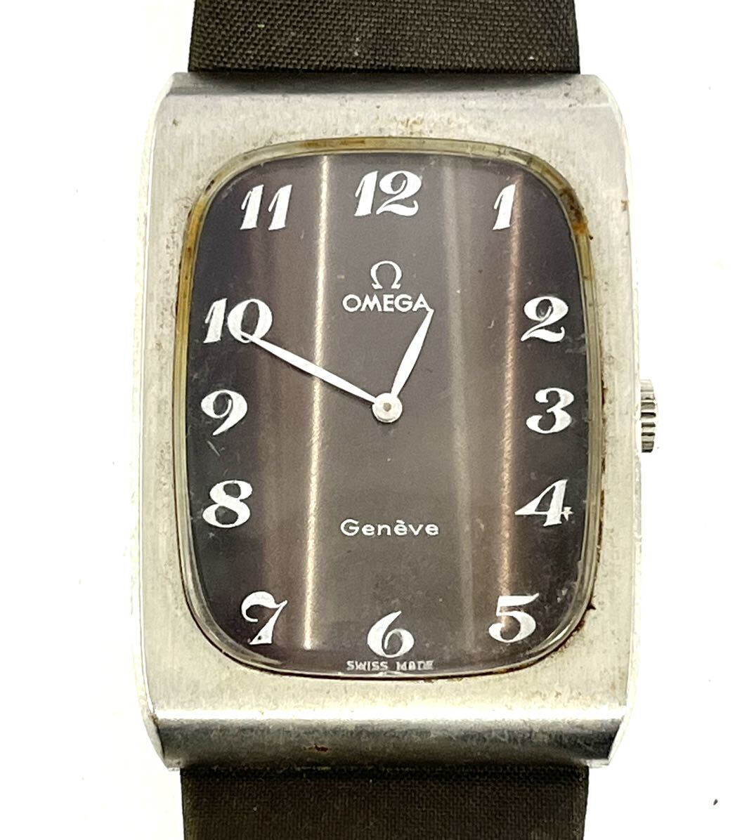 ◇1円 ★ OMEGA オメガ ジュネーブ 手巻き 腕時計 Cal.625を搭載した2針モデル ヴィンテージ ジャンクの画像1