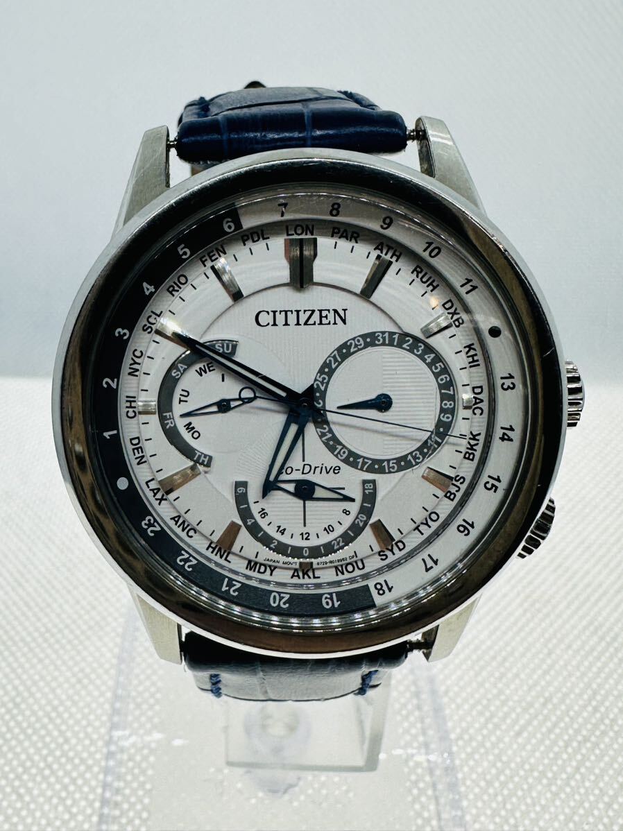 ◇ 美品 腕時計 CITIZEN シチズン エコドライブ 8729-R005987 稼働品の画像1