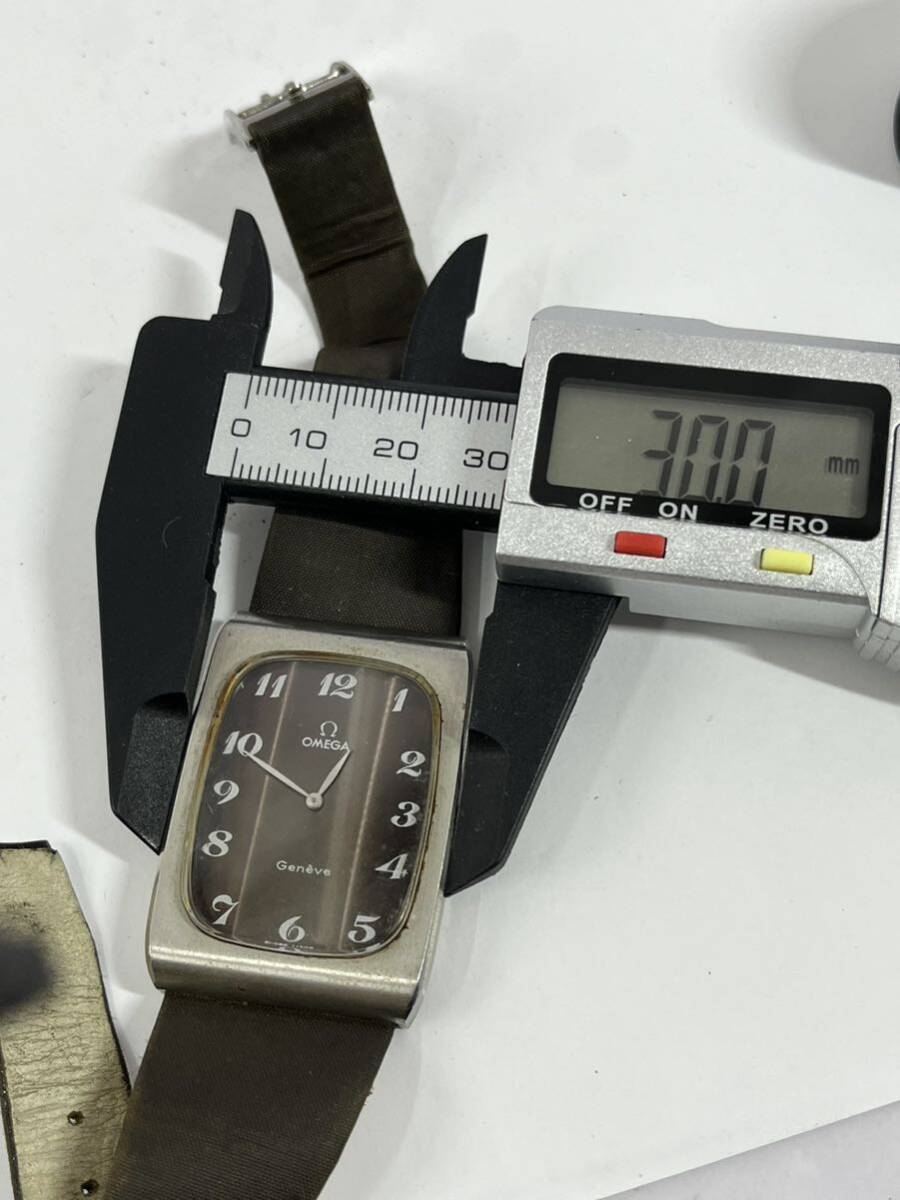 ◇1円 ★ OMEGA オメガ ジュネーブ 手巻き 腕時計 Cal.625を搭載した2針モデル ヴィンテージ ジャンクの画像8