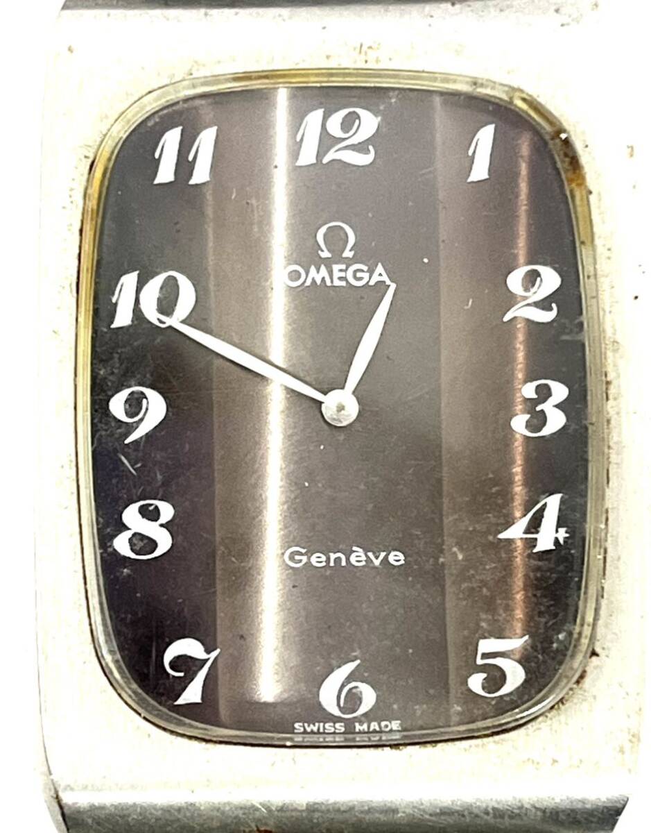 ◇1円 ★ OMEGA オメガ ジュネーブ 手巻き 腕時計 Cal.625を搭載した2針モデル ヴィンテージ ジャンクの画像9