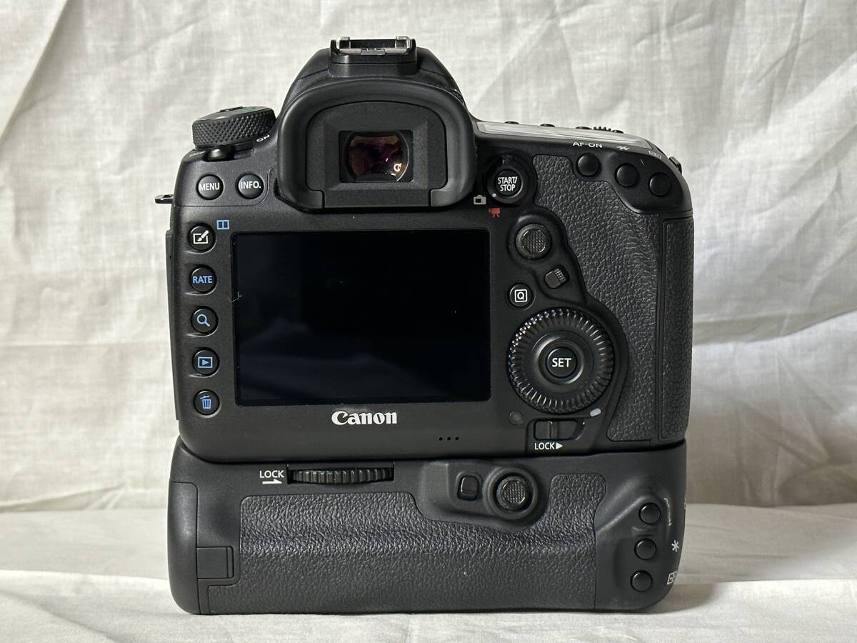 Canon EOS 5D Mark IV ボディ ワンオーナー BG-E20バッテリーグリップ 美品 完動品 ワンオーナーの画像3