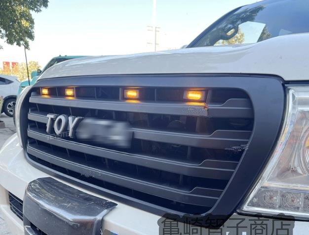 トヨタ　ランドクルーザー200系　2007-2015年　前期　中期　 LED付き　フロントグリル グリル　フロントガーニッシュ　外装カスタム_画像5