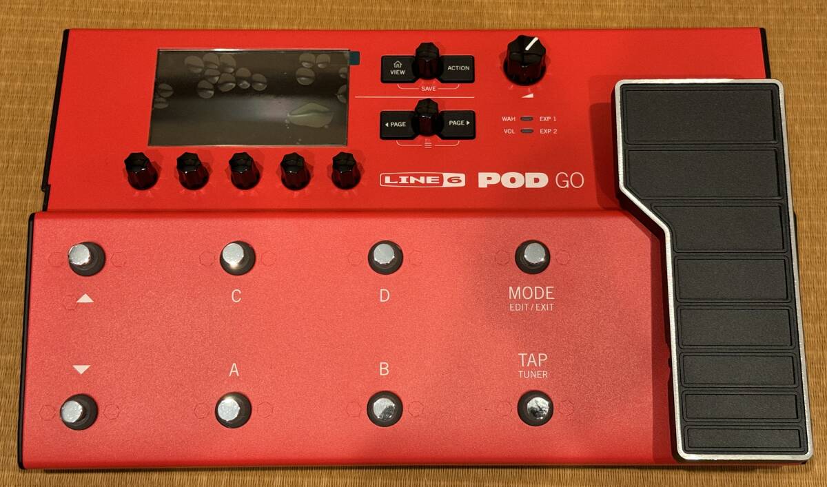 LINE6 POD Go Limited Edition Red_画像1