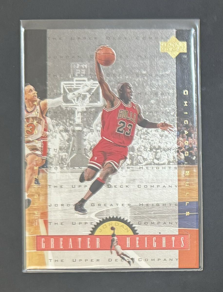 1996-97 Upper Deck #GH5 Michael Jordan Michael Jordan Greater Heights マイケル ジョーダンの画像1