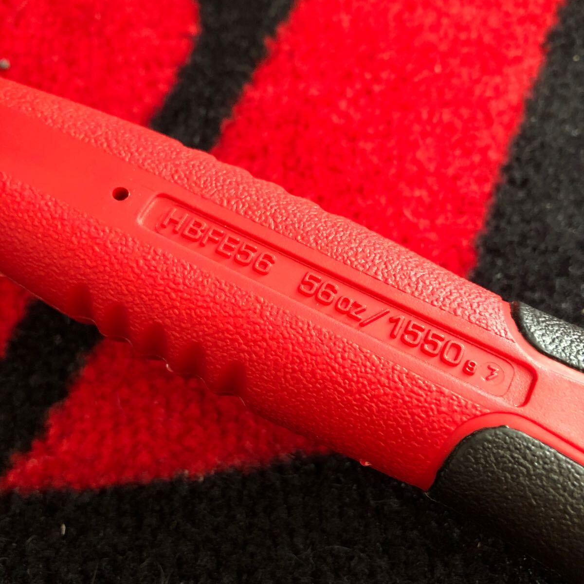 スナップオン　プラスチック ショックレスハンマー デッドブロー 無反動 HBFE56 Snap-on 新品 レッド