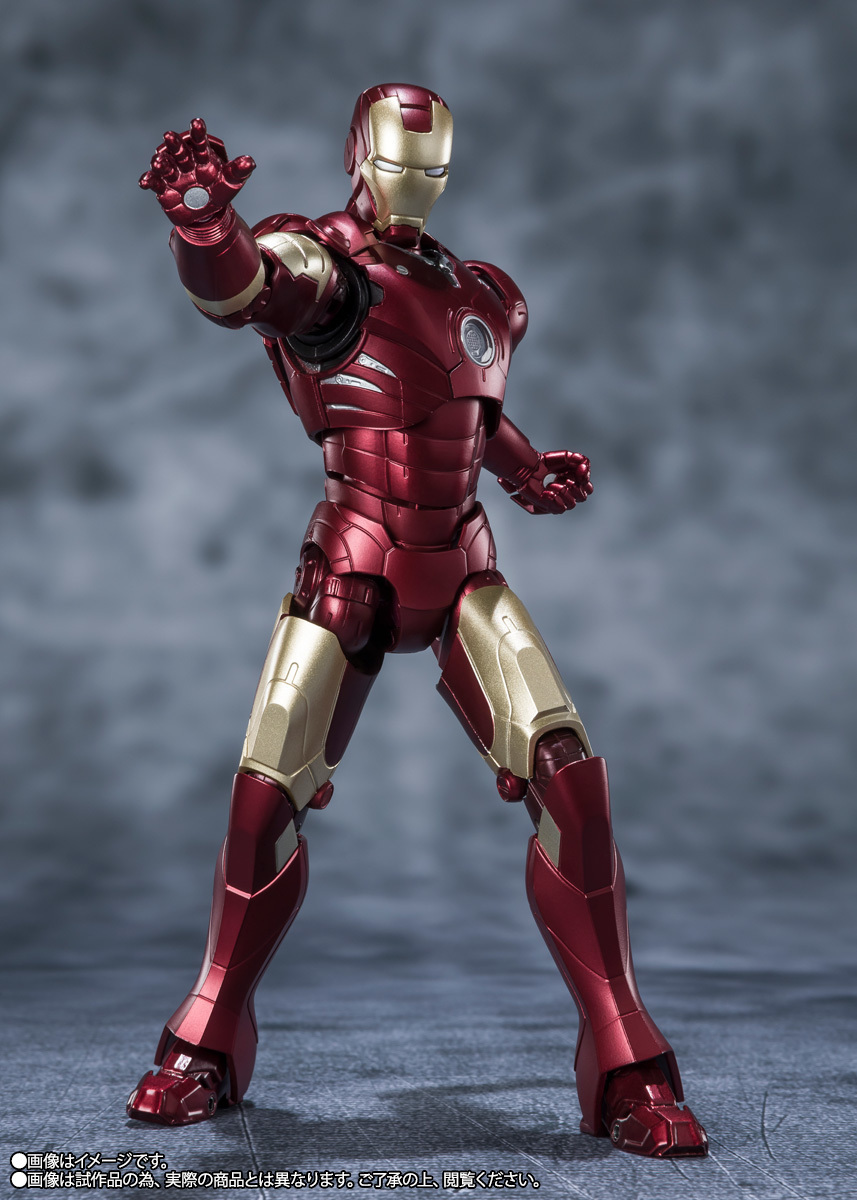トップ 新品 S.H.Figuarts アイアンマン マーク3 -STANDARD EDITION-/魂ネイションズ東京 TAMASHII NATIONS TOKYO アイアンマン