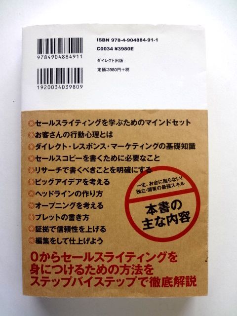 ウェブセールスライティング習得ハンドブック / 寺本隆裕　ダイレクト出版 / 送料310円～_画像2