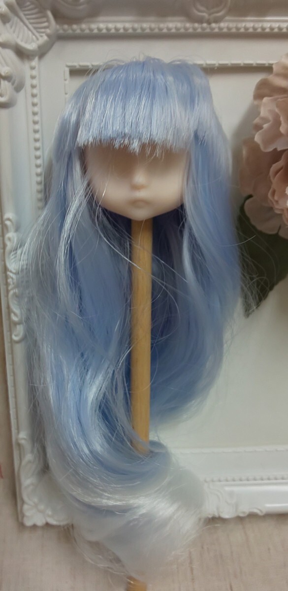 *se задний кукла кукла парик кукла head [ симпатичный ] ручная работа изготовленная под заказ кукла и т.п. * бледно-голубой серия glate большой шт Karl 