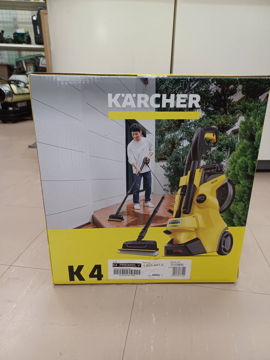 【未使用品】ケルヒャー(Karcher)高圧洗浄機 K 4 プレミアム サイレント(60Hz) 1.603-441.0 電動工具/IT8NZOGDZ4D4_画像6