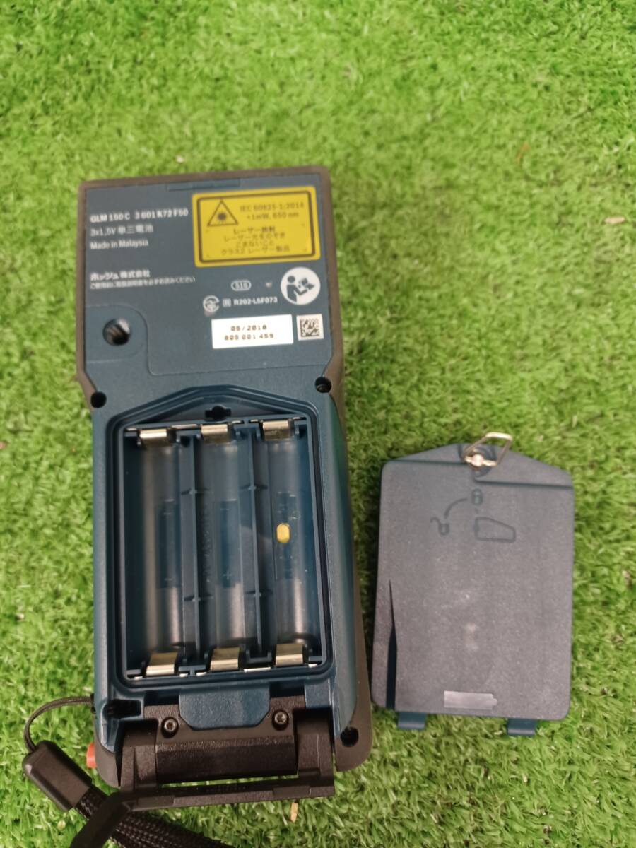 【中古品】ボッシュ(BOSCH) レーザー距離計 GLM150C 奥行2.8×高さ14.2×幅6.4cm 【正規品】 電動工具/IT3AH8EPE3X8の画像5