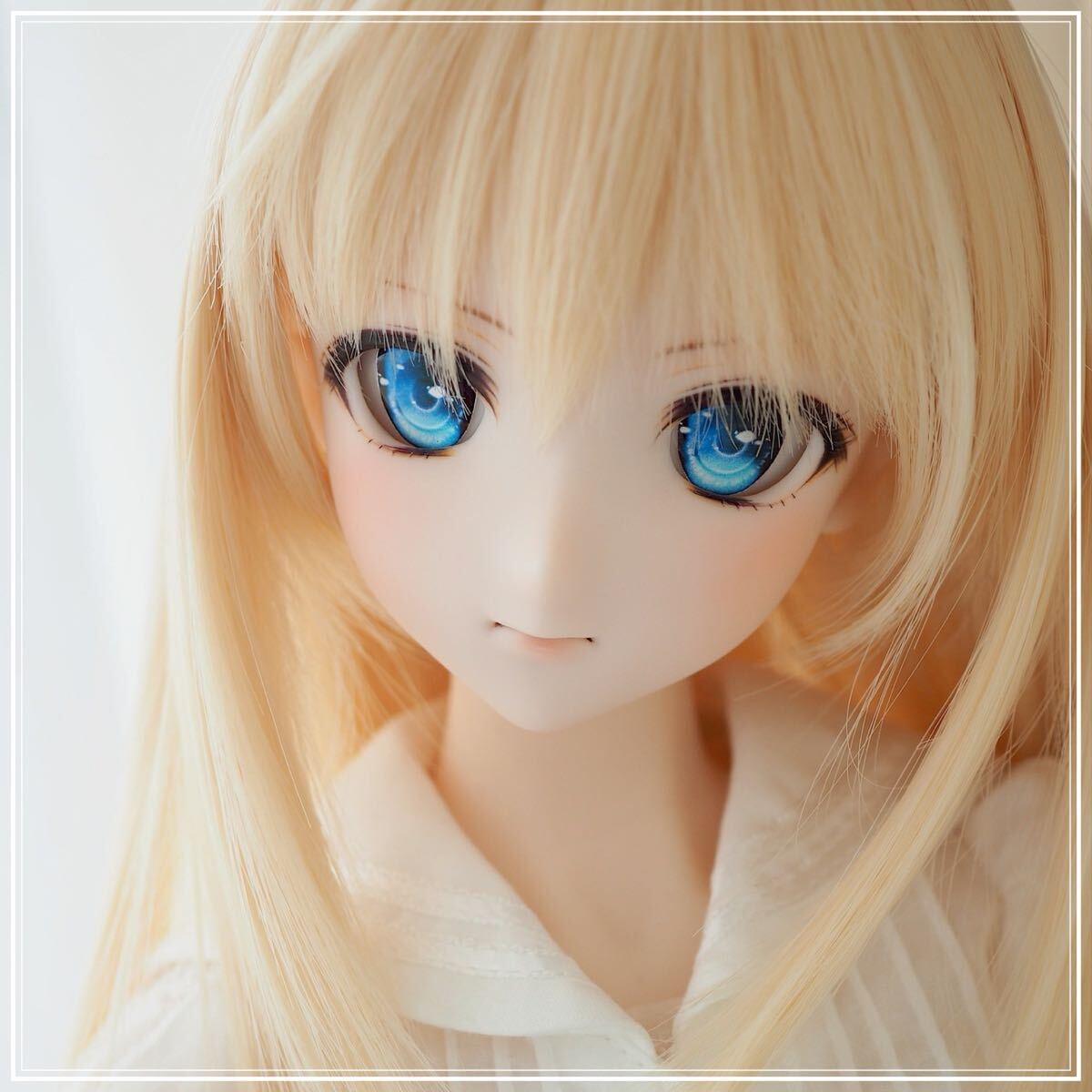 [ni инструмент для проволоки minato] balk sDDH-09 SW( semi белый ). custom head Dollfie Dream 