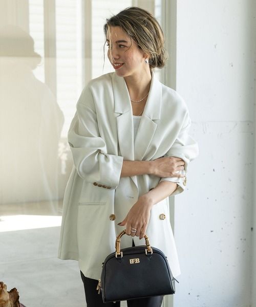 Ameri(アメリ)の「CONVERTIBLE HERRINGBONE JACKET Ameri(アメリ)の「CONVERTIBLE HERRINGBONE JACKET