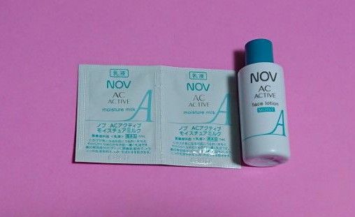 NOV AC ACTIVE face lotion ノブ ACアクティブ フェイスローション モイスト 乳液