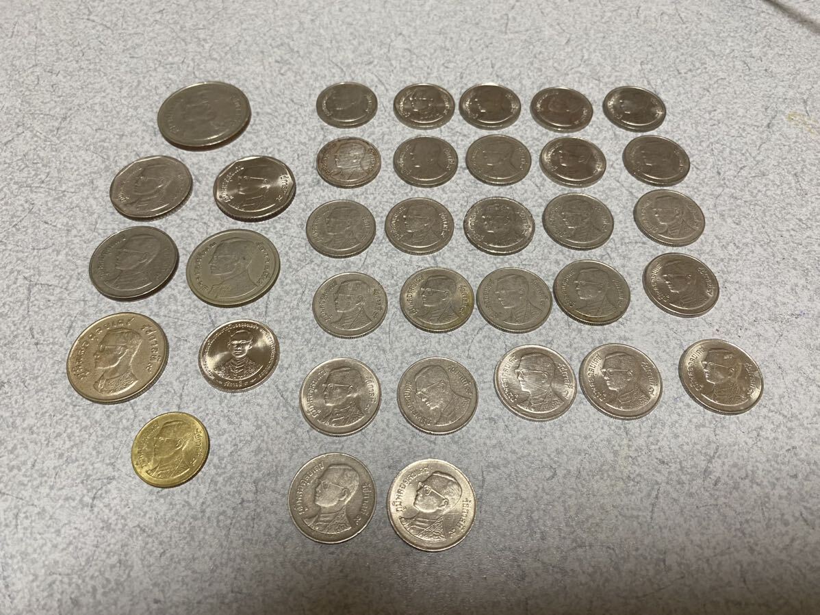 タイ王国 コイン35枚セットの画像1
