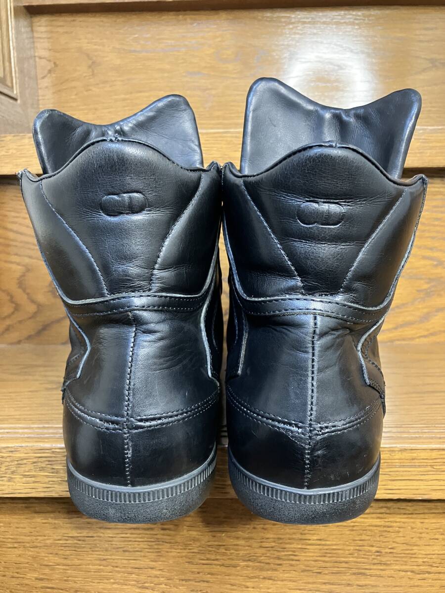 送料無料 04SS「STRIP」Dior homme by Hedi Slimane スニーカー 41 ディオールオム スニーカー 初期 デストロイ アイスブルー コーティング_画像6