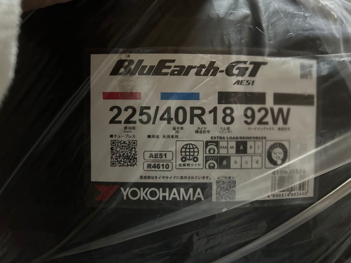【新品最安値】Blue earth GT AE51 225/40R18