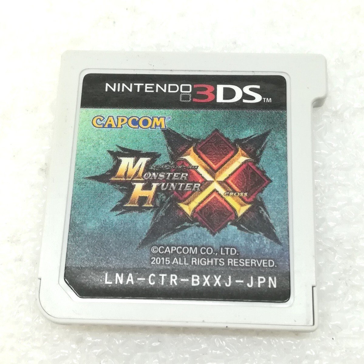 f2158/【動作品】 任天堂 NINTENDO2DS 本体/NINTENDO3DS モンスターハンタークロス 箱なし 取扱説明書なし 現状品の画像6