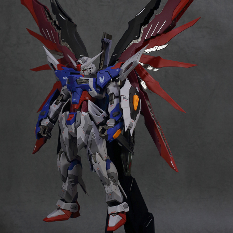 1/100 MG DM Destiny Gundam SPECⅡ painted final product light. wing attached 