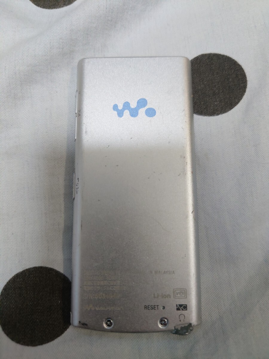 SONY ソニー ウォークマン WALKMAN 初期化済 Sシリーズ NW-A855の画像2