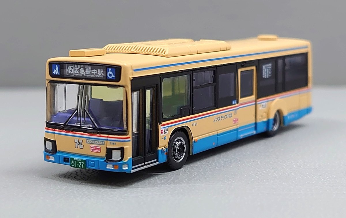 全国バスコレクション【阪急バス (いすゞエルガ)】MB5-A 事業者限定仕様の画像2