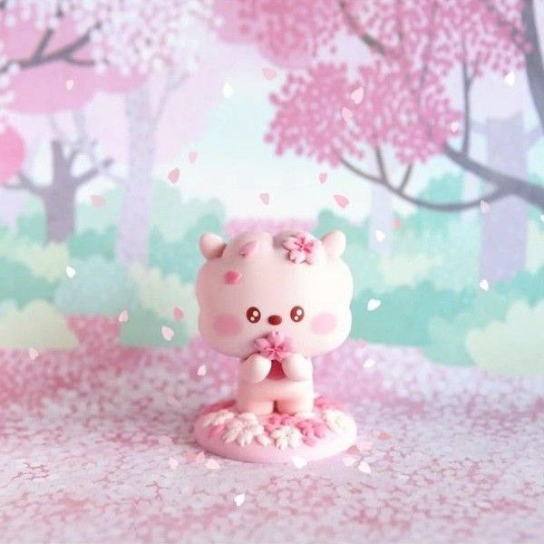 BT21 CHERRY BLOSSOM FIGURE  チェリーブロッサム フィギュア RJ