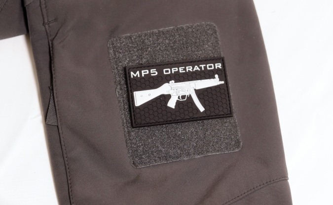 期間限定セール Polenar Tactical MP5 Operator PVC Patch ブラックカラー