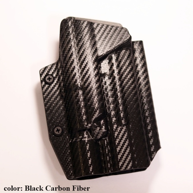 六七五 HK45 SUREFIRE X300U ライト 専用 カイデックス ホルスター 右用 Black Carbon Fiber カーボン柄 国内製造品_画像1