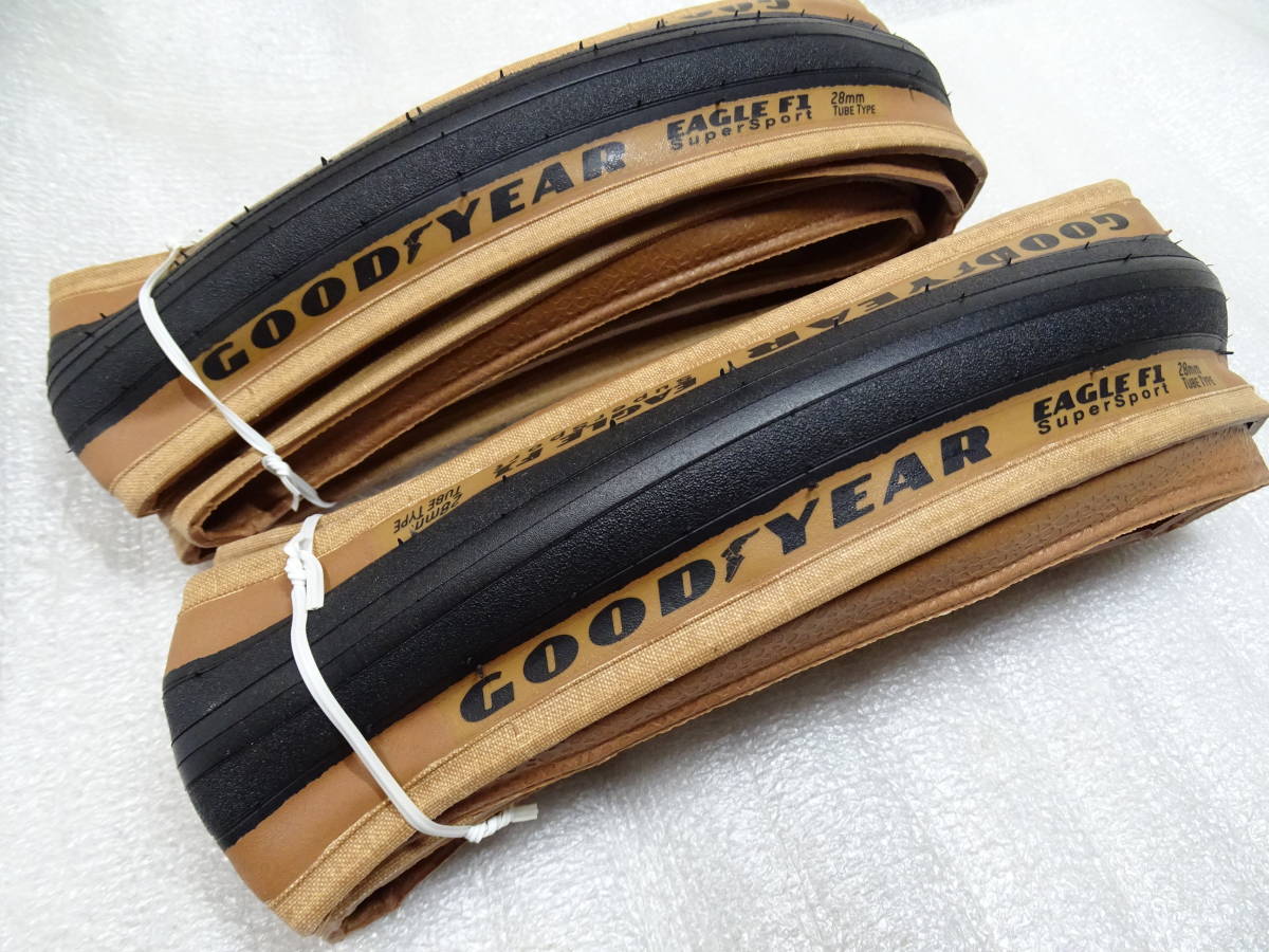 GOODYEAR EAGLE F1 SuperSport 700×28C tongue color 2 pcs set new goods 