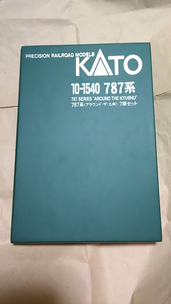 カトー KATO 787系 アラウンド・ザ・九州 7両セット 10-1540 オリジナルLED室内灯取り付け品_画像2