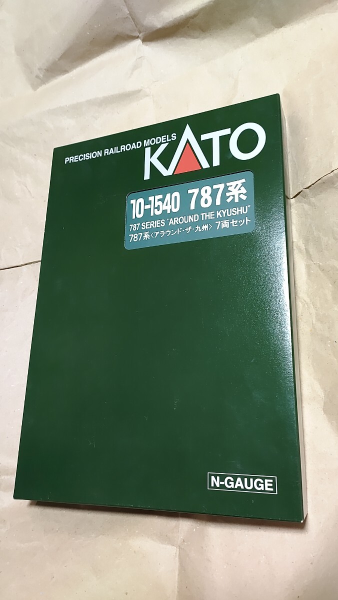カトー KATO 787系 アラウンド・ザ・九州 7両セット 10-1540 オリジナルLED室内灯取り付け品_画像3