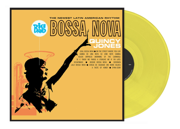 未開封 クインシー・ジョーンズ Big Band Bossa Nova 限定イエローカラーHQ180g重量盤LPボーナス+2曲 Quincy Jones Jim Hall Serenata Soulの画像1