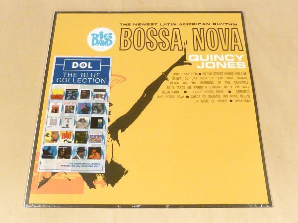 未開封 クインシー・ジョーンズ Big Band Bossa Nova 限定イエローカラーHQ180g重量盤LPボーナス+2曲 Quincy Jones Jim Hall Serenata Soulの画像2