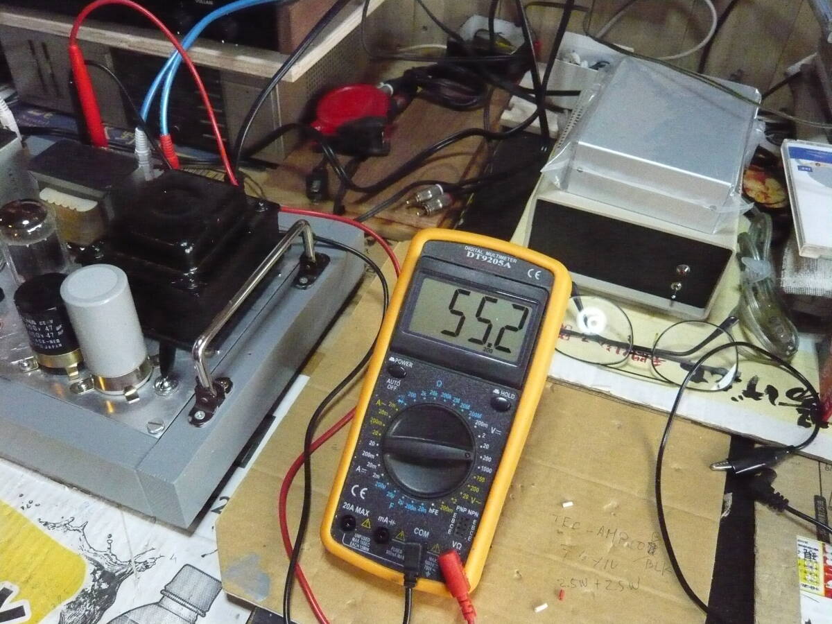 6LU8 超3結接続アンプ　自作品予備真空管付き_画像3
