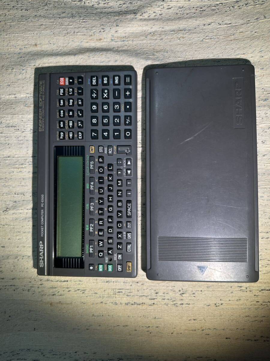 SHARP ポケットコンピュータ PC-E500の画像1