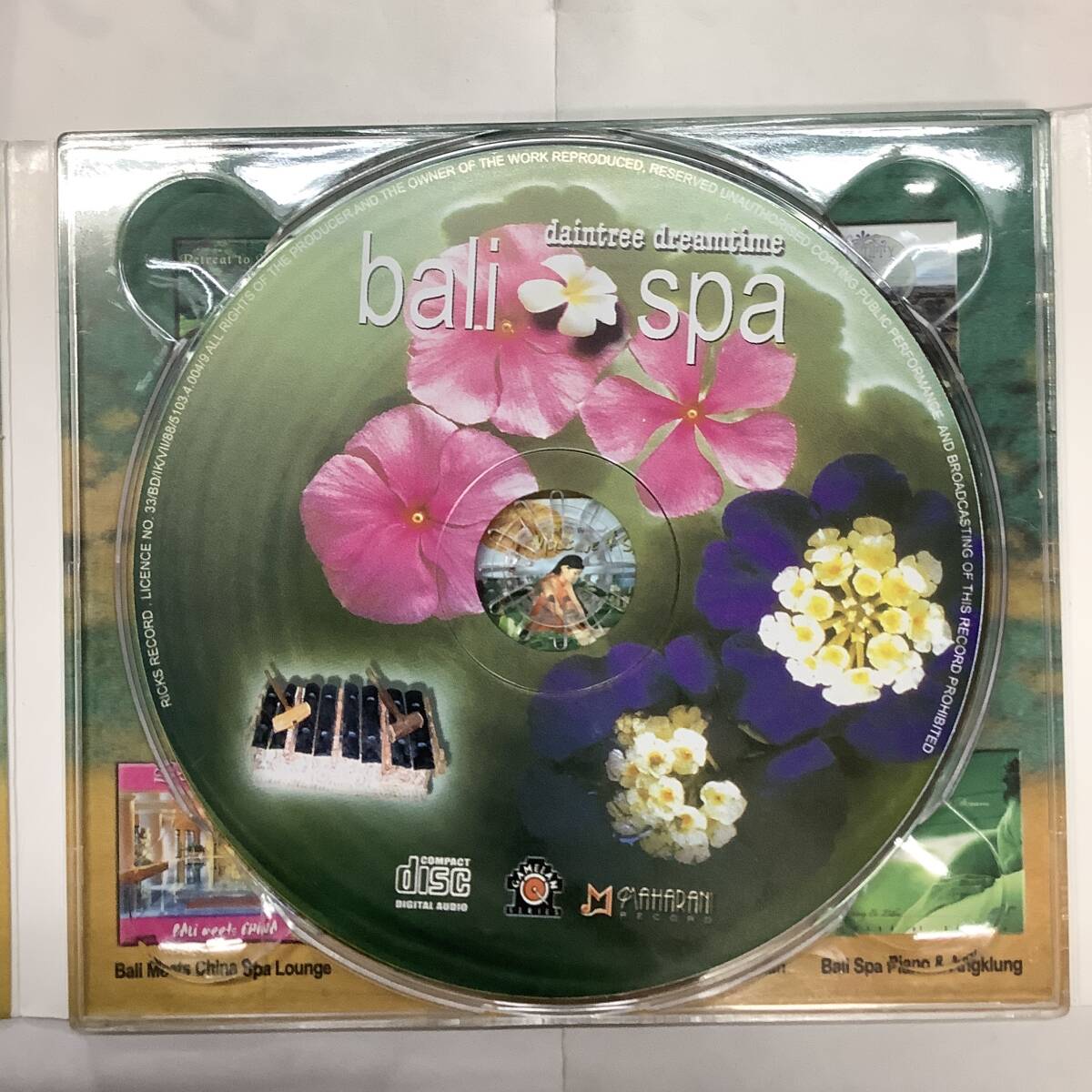 daintree dreamtime bali spa ガムラン インドネシア CD_画像6