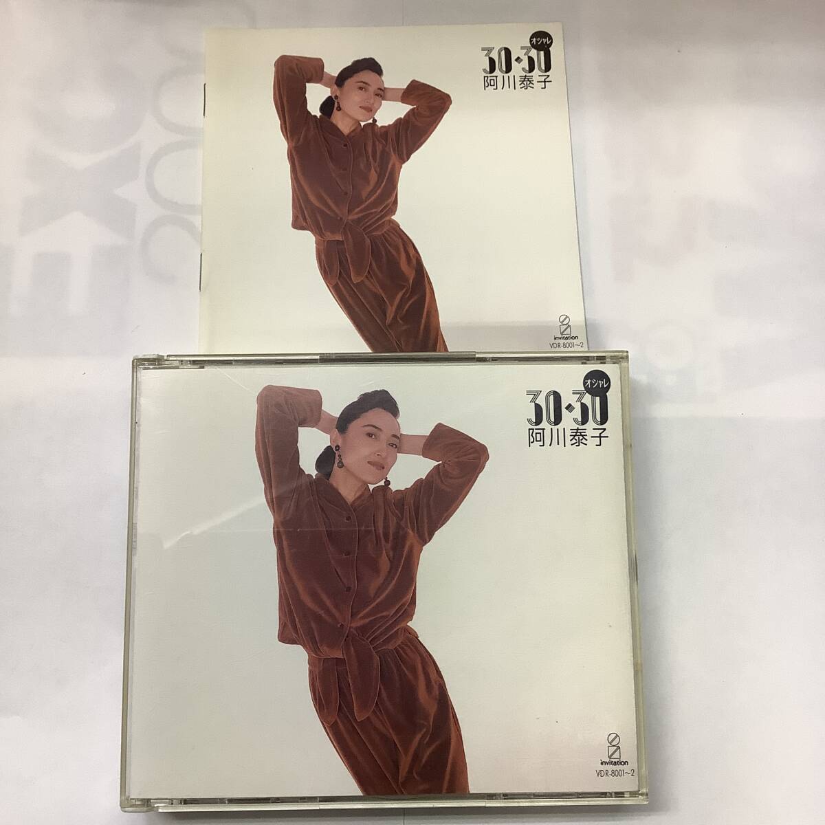 阿川泰子 オシャレ30・30 VDR-8001 2CDの画像1