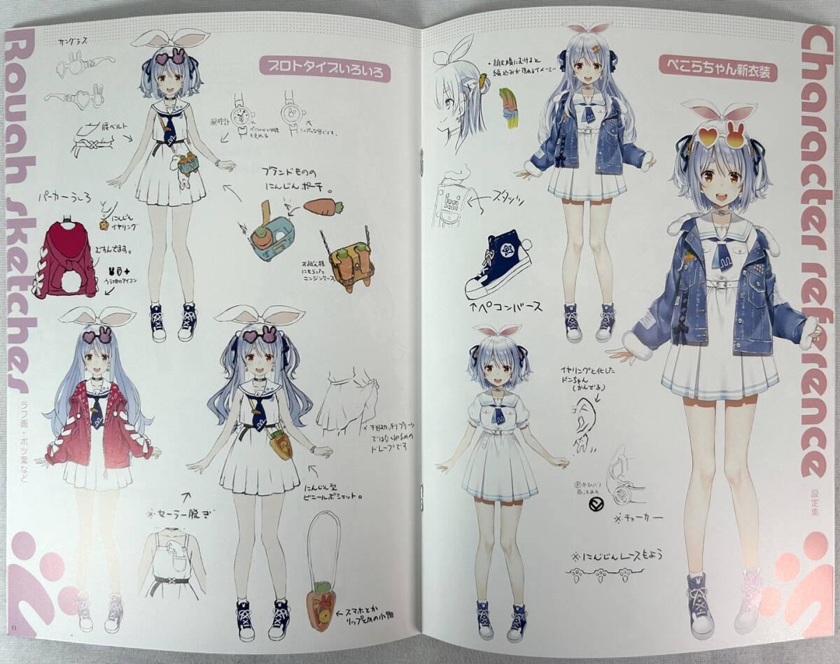 WIRE FRAME ペコリズム2 兔田ペコラ Fan Art Book 憂姫はぐれ_画像3