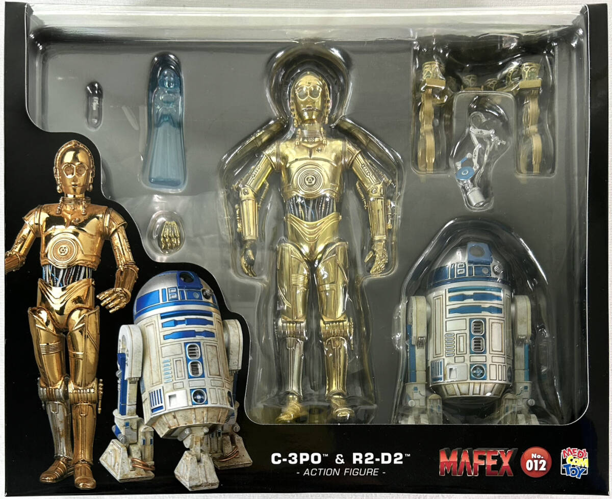 【新品 未開封】MAFEX No.012 C-3PO & R2-D2（STAR WARS/スター・ウォーズ）の画像1