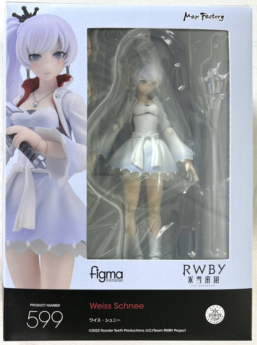 【新品 未開封】figma 599 ワイス・シュニー（RWBY氷雪帝国）_画像1