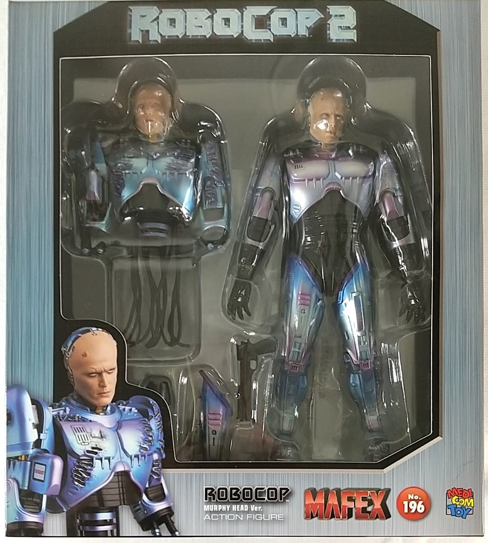 【新品 未開封】MAFEX No.196 ROBOCOP MURPHY HEAD Ver./ロボコップ マーフィーヘッドVer.の画像1