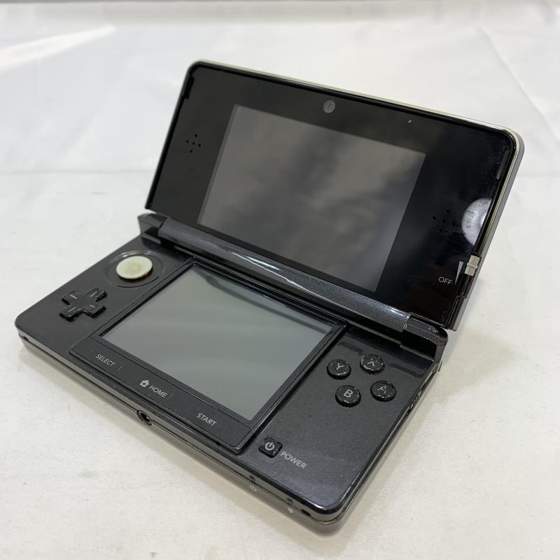 【中古】本体）本体のみ)Nintendo 3DS コスモブラック CTR-001[240019450959]_画像1