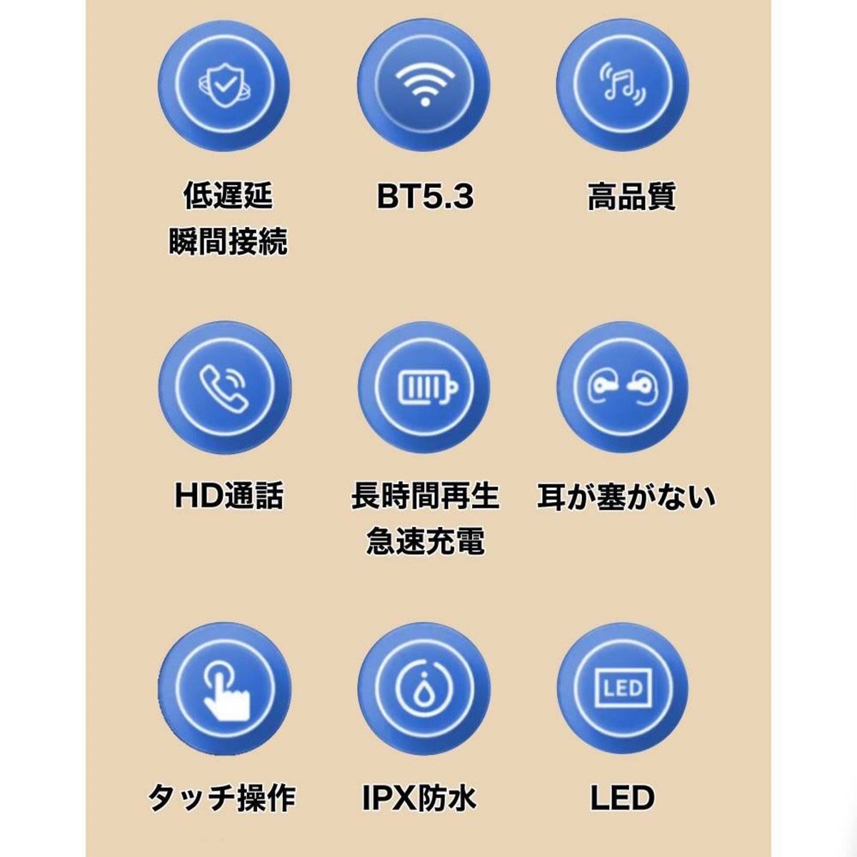 新品未使用 骨伝導 最新端 Bluetoothイヤホン ワイヤレスイヤホン 最新モデル  iPhone Android イヤフォン