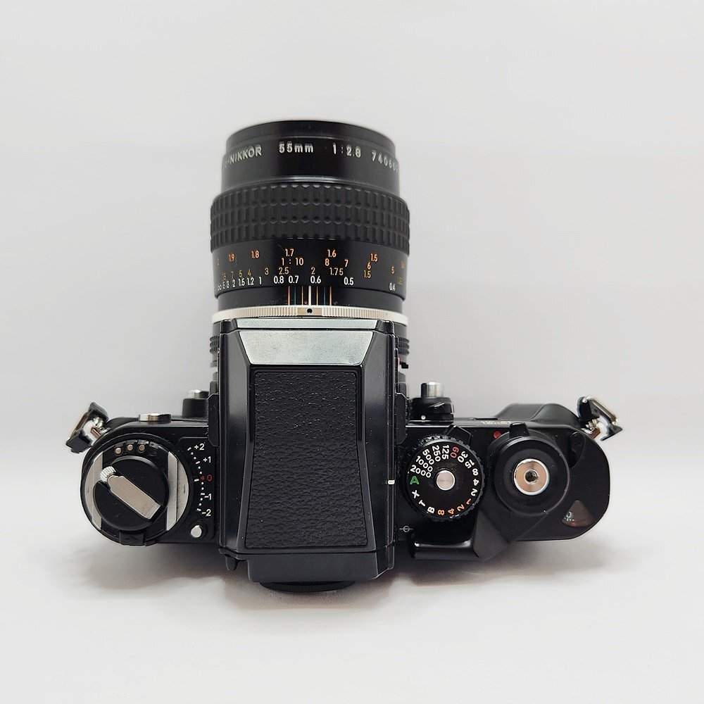 TO1 ニコン Nikon F3 HP フィルムカメラ + NIKKOR 55㎜ 1:2.8 レンズの画像5